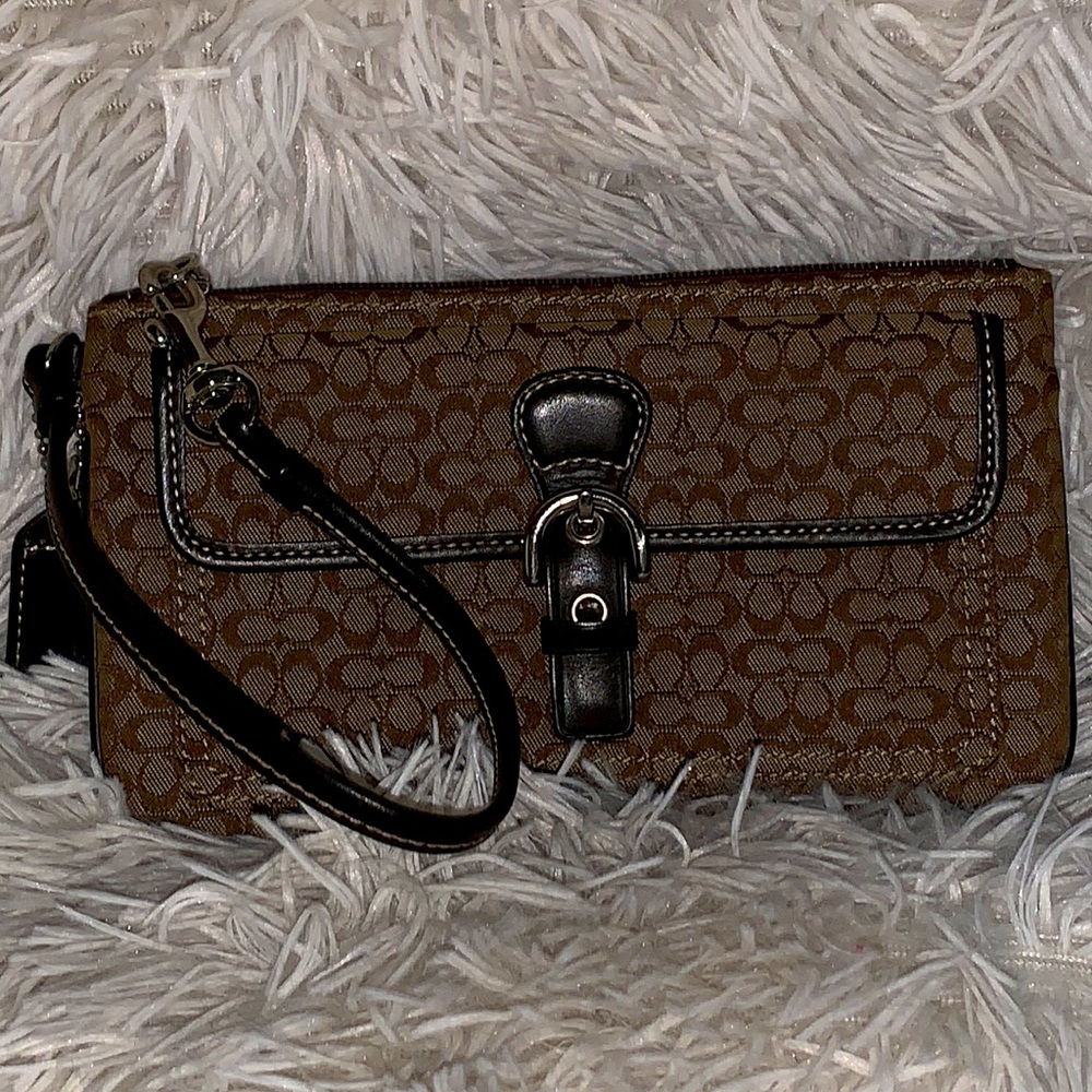 Coach wristlet